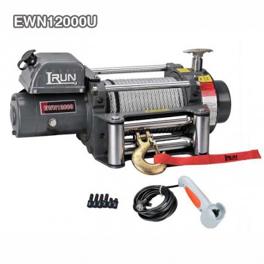 12000 lb Heavy Duty Electric Recovery Winches With Series Wound Motor