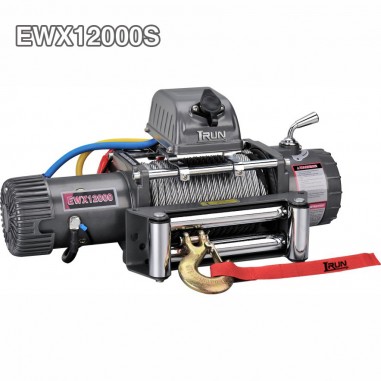 Electric Recovery Winches 12000 lb With Patent Design Three Stage Planetary Gear